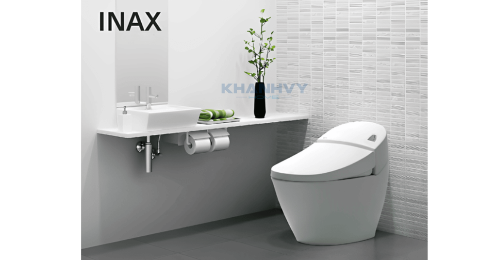 Bồn cầu INAX AC-2700VN với thiết kế liền khối dễ dàng vệ sinh
