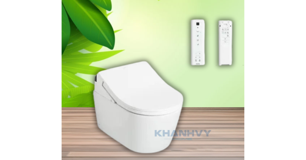 Bồn cầu TOTO CW542HME5UNW1/TCF794CZ/WH172AT/MB175M#SS với thiết kế treo tường hiện đại