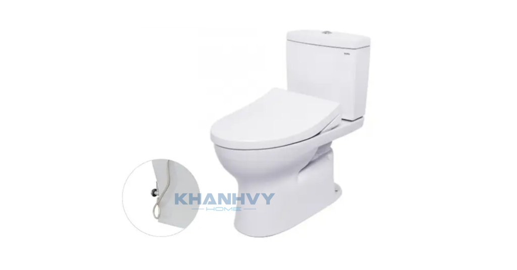 Hình ảnh minh họa sản phẩm bàn cầu hai khối TOTO CS320DRE4W
