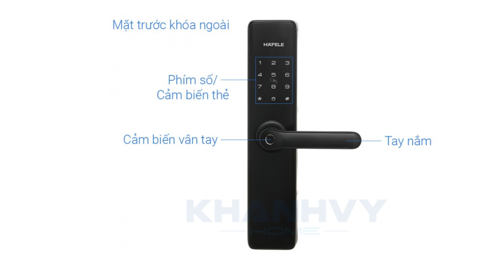 Hướng dẫn các cài đặt trên khóa điện tử Hafele DL7600 912.20.230