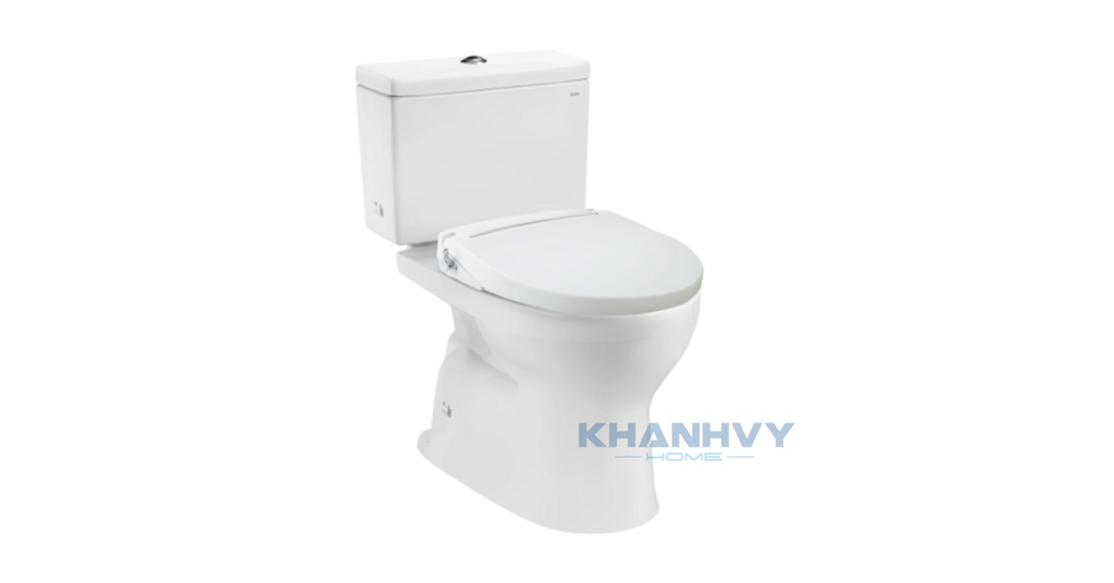 Bồn Cầu TOTO CS302DE2 2 Khối Nắp Cơ TCW07S