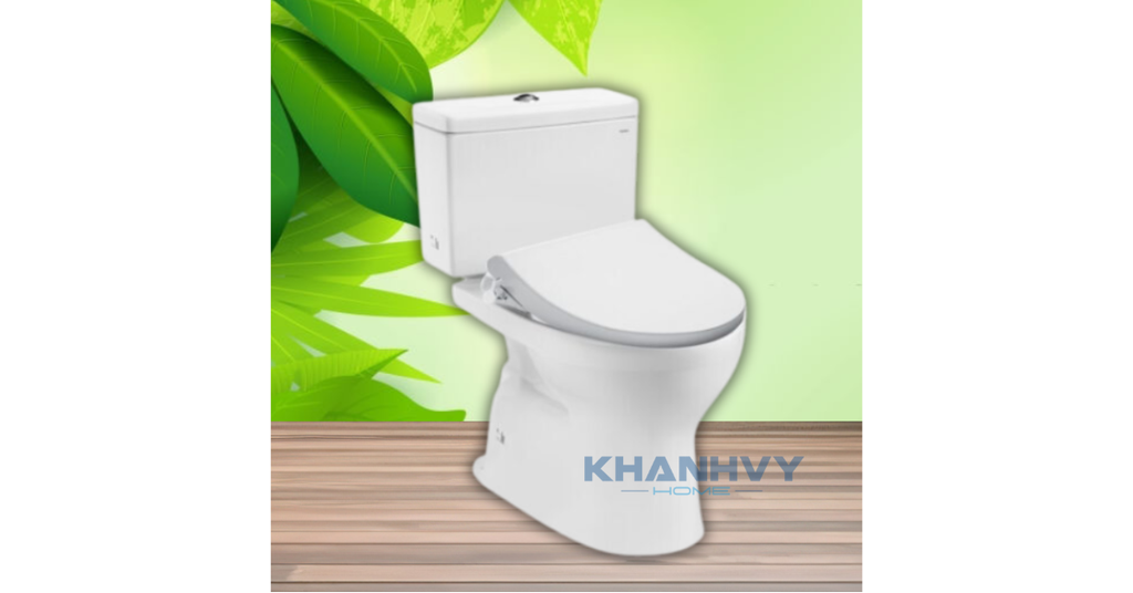 Bàn cầu hai khối TOTO CS302DE4 với thiết kế hiện đại và sang trọng