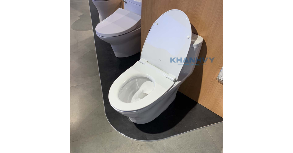 Bồn cầu TOTO MS887RT8 đi kèm nắp đóng êm TC600VS