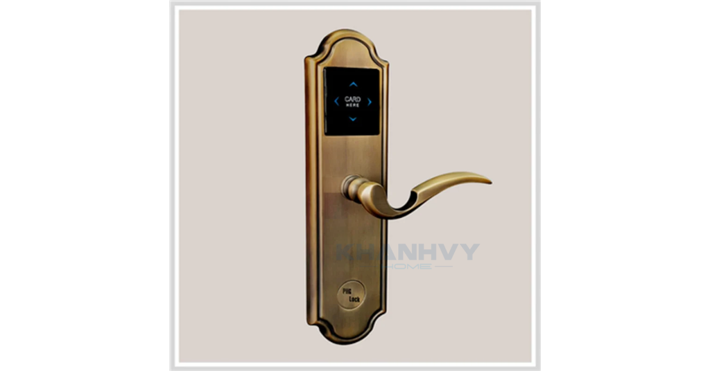 Sản phẩm khóa khách sạn PHGlock RF2012ZA - L sở hữu thiết kế đơn giản nhưng vô cùng sang trọng
