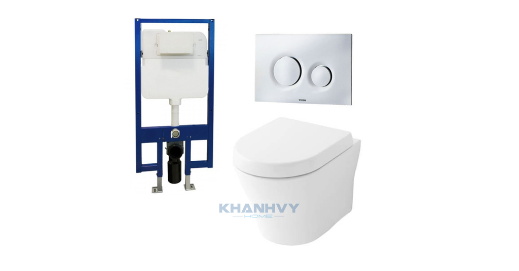 Một số đặc điểm nổi bật của sản phẩm bồn cầu treo tường TOTO CW162/TC384CVK/WH172A/MB174P#WH