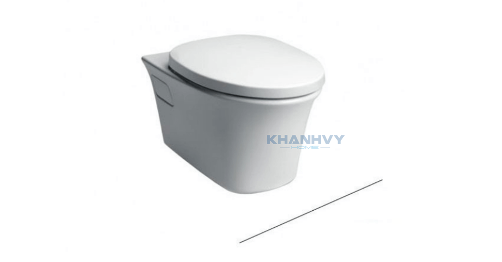Hình ảnh minh họa sản phẩm bồn cầu treo tường TOTO CW192K/TC281SJ