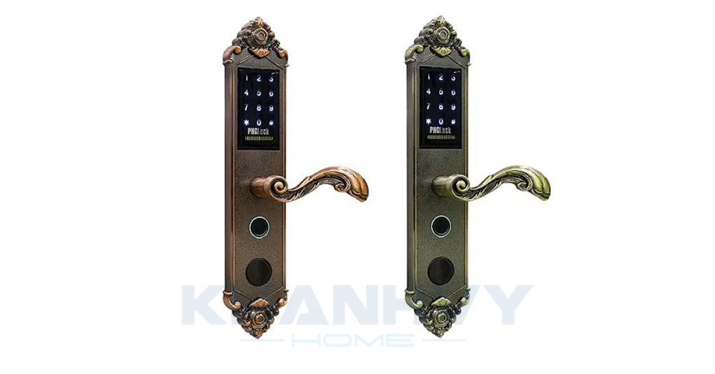 Khóa được làm từ hợp kim cao cấp và bền bỉ, có tuổi thọ sử dụng lâu dài