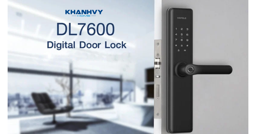 Khóa điện tử Hafele DL7600 912.20.232 được sản xuất theo dây chuyền công nghệ tiên tiến của Đức