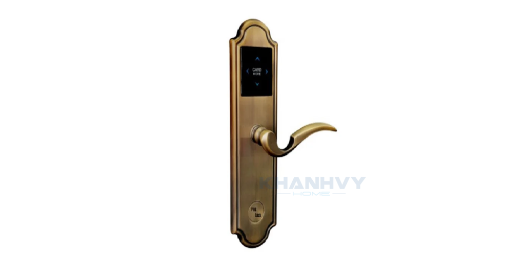Sản phẩm khóa khách sạn PHGlock RF2012ZA - R sở hữu thiết kế đơn giản nhưng vô cùng sang trọng