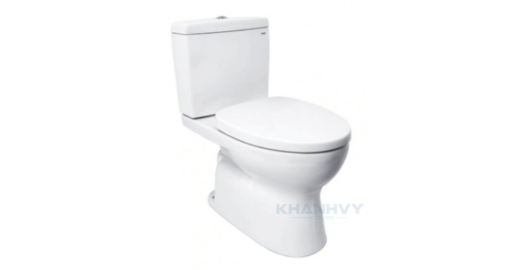 Hình ảnh sản phẩm bàn cầu hai khối TOTO CS320DRT3 nắp TC385VS