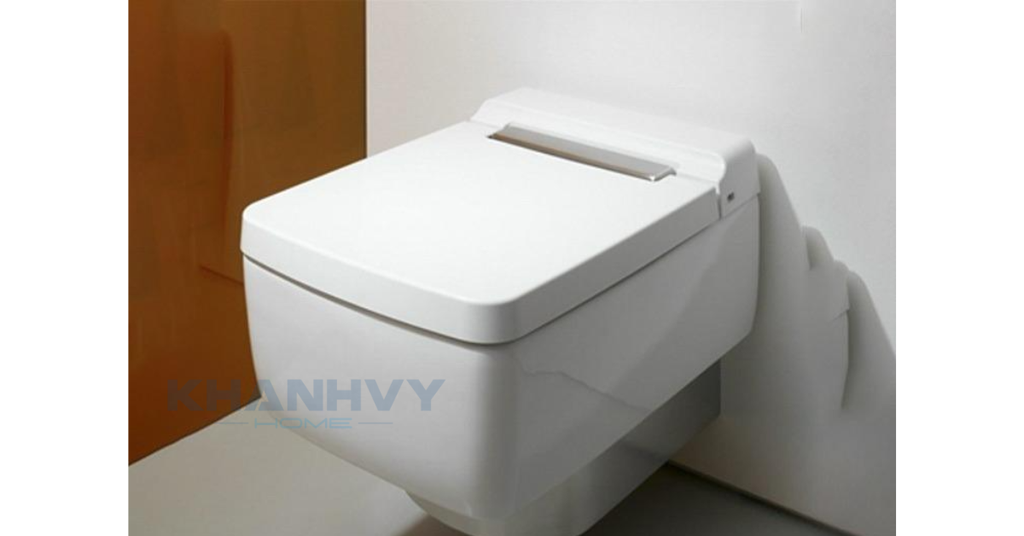Bồn cầu treo tường TOTO CW512YR#W  với thiết kế treo tường hiện đại