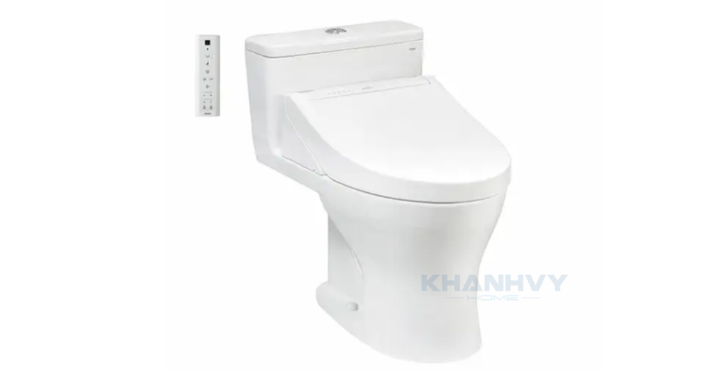 Hình ảnh minh họa sản phẩm bàn cầu một khối TOTO MS855CDW15XW