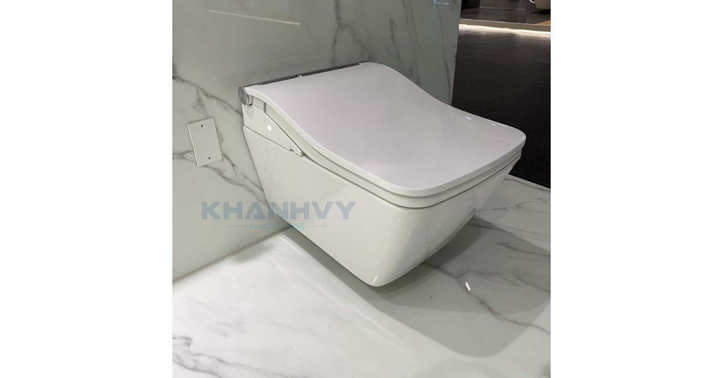 Bồn cầu treo tường TOTO CW522EA#NW1/TCF804C2Z#NW1 với thiết kế treo tường giấy dây