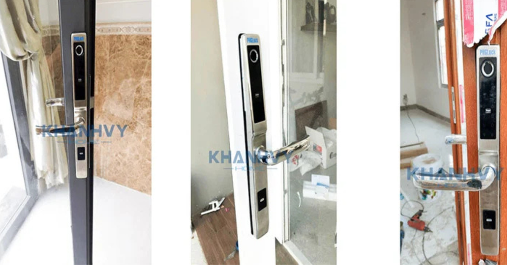 Khóa vân tay PHGlock FP5293S |A làm từ inox cao cấp, thích hợp với nhiều loại cửa