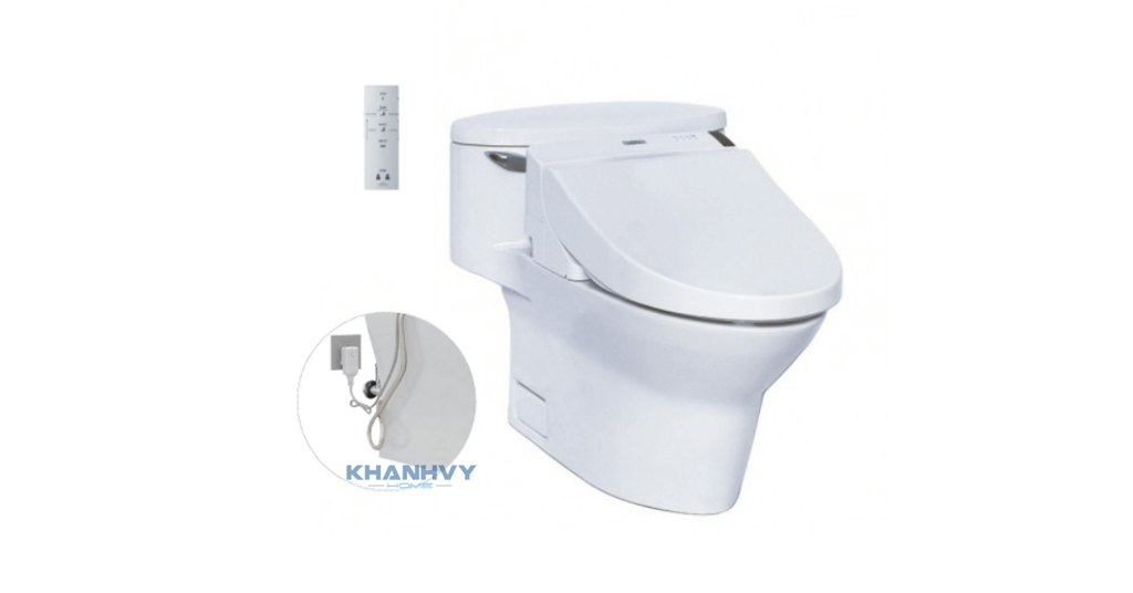Bồn cầu điện tử WASHLET TOTO MS904W6 mang đến sự tiện nghi hiện đại