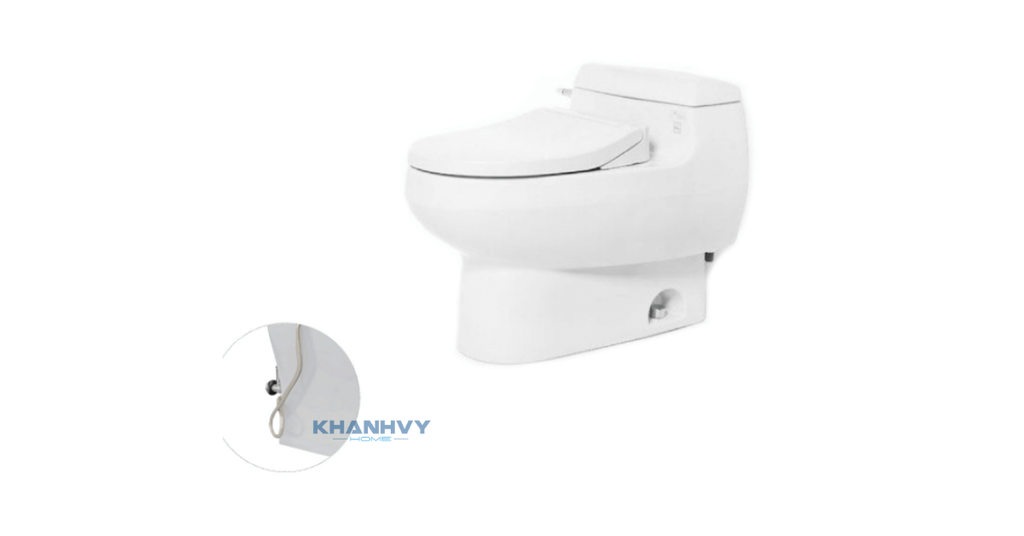 Bàn cầu một khối nắp cơ TOTO MS688E2 mang đến sự tiện nghi hiện đại