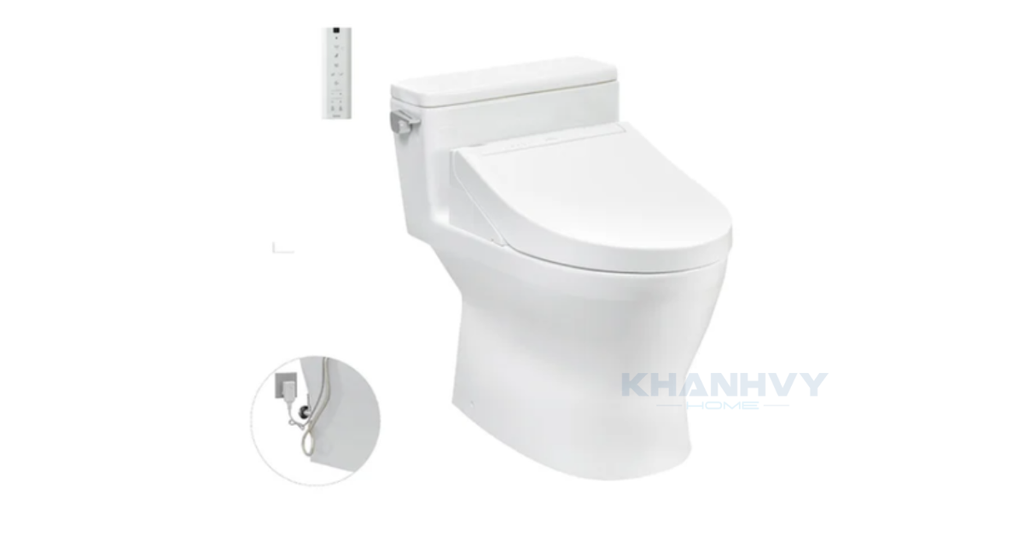 Hình ảnh minh họa sản phẩm bàn cầu một khối TOTO MS188VKW14XW_T53P100VR