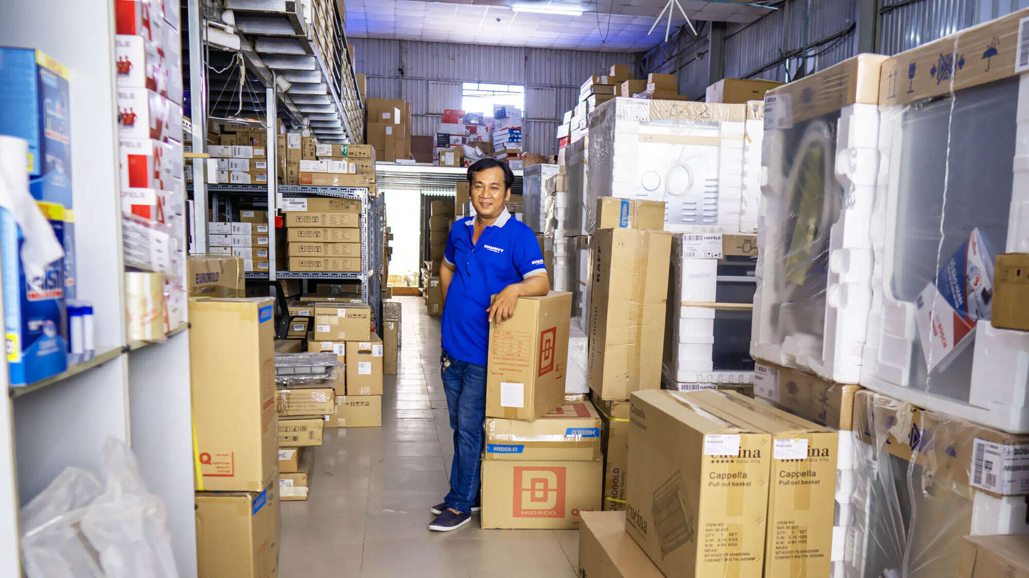 Kho điều vận Khánh Vy Home