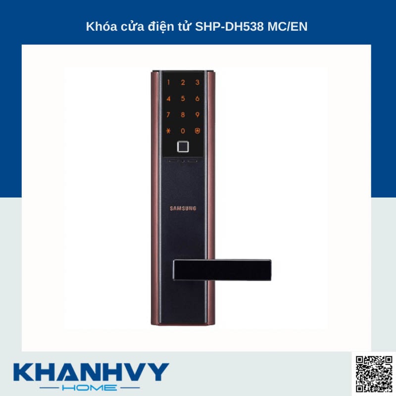  Khóa cửa vân tay Samsung SHP-DH538 MC