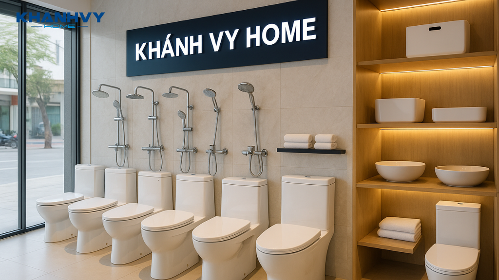 Khánh Vy Home - Đơn vị phân phối bồn cầu uy tín hàng đầu