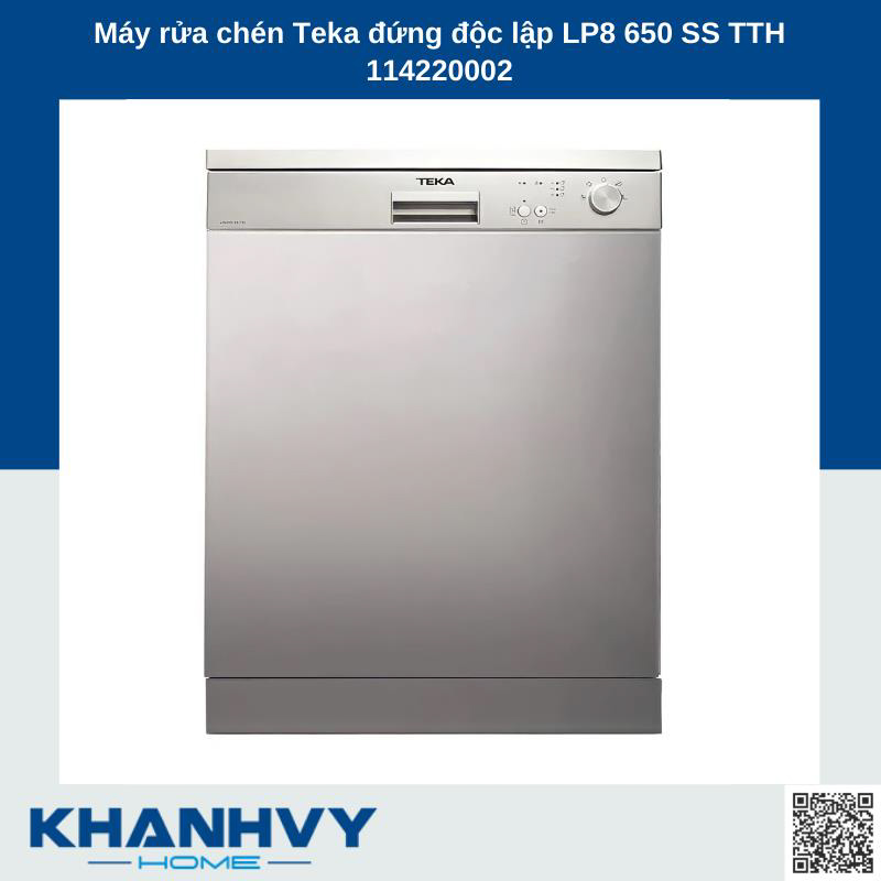 Máy rửa chén Teka LP8 650 SS TTH 114220002 nhập khẩu Châu Âu