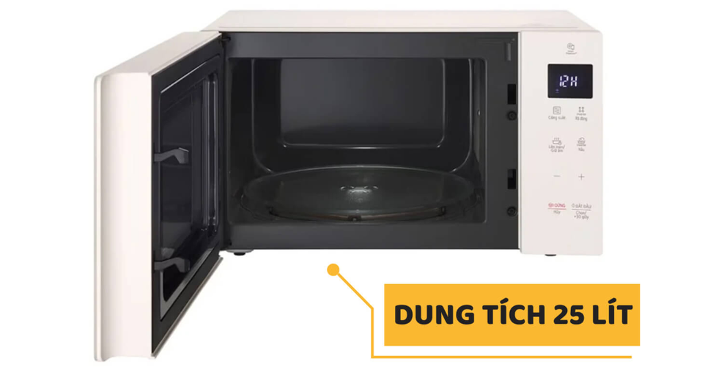 Lò vi sóng LG MS2535GIK NEOCHEF™ 25L màu be