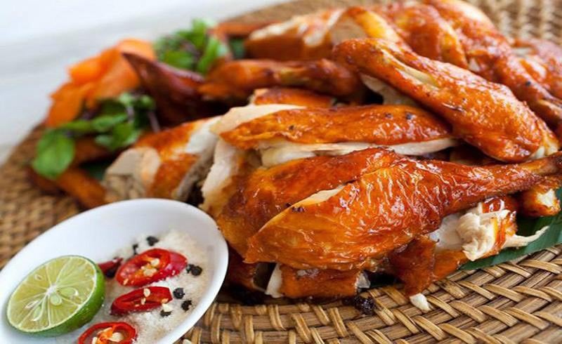 Gà nướng thơm ngon, đẹp mắt