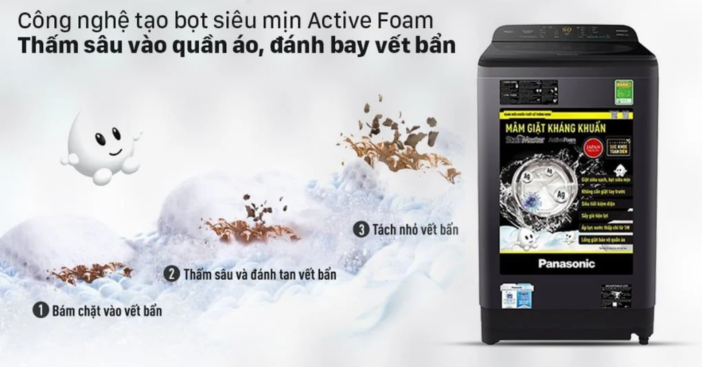 Mâm giặt tạo sóng Active Wave Pulsator thiết kế 8 cánh