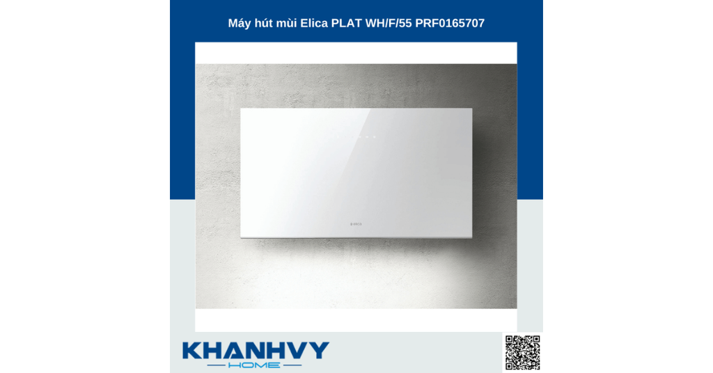 Máy hút mùi Elica PLAT WH/F/55 PRF0165707