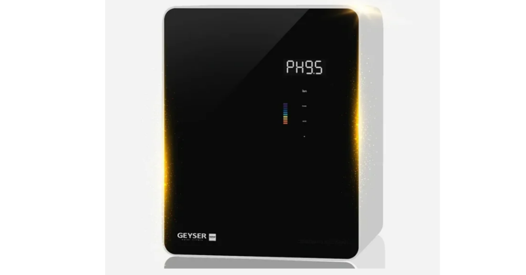 Máy lọc nước ion kiềm giàu hydro Geyser Ecotar 9 Slim V