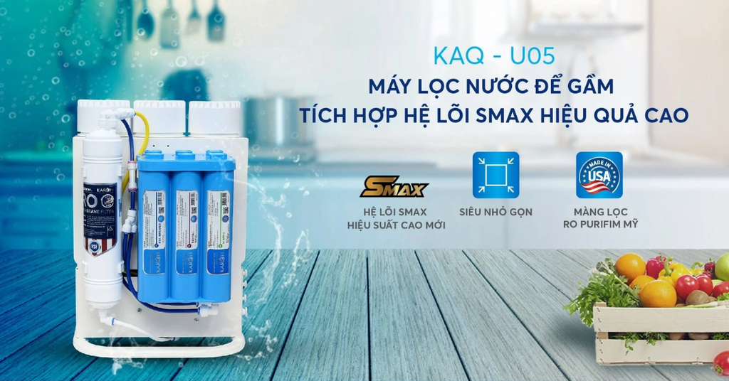 Máy lọc nước Karofi KAQ-U05
