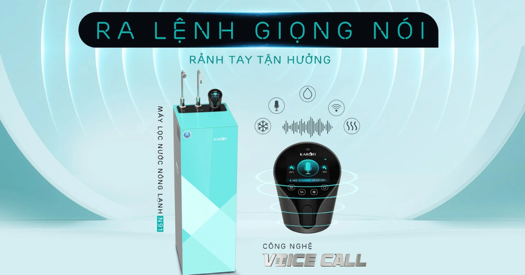 Máy lọc nước nóng lạnh Karofi KAD-N91