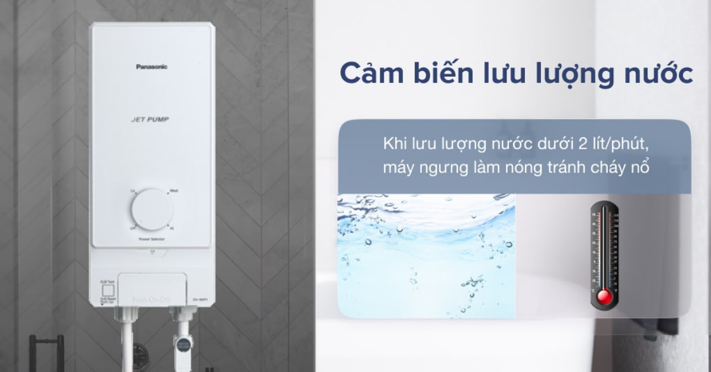 Máy nước nóng Panasonic DH4MP1VW