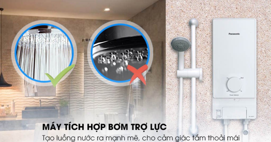 Máy nước nóng Panasonic DH4MS1VW