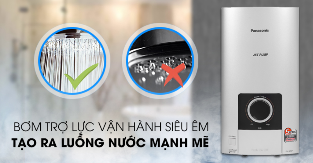 Máy nước nóng Panasonic DH4NP1VS