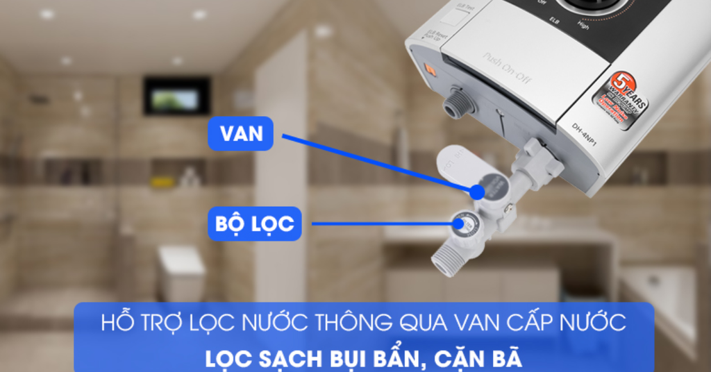 Máy nước nóng Panasonic DH4NP1VS