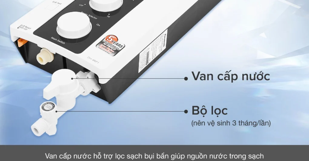 Máy nước nóng Panasonic DH4RP1VW
