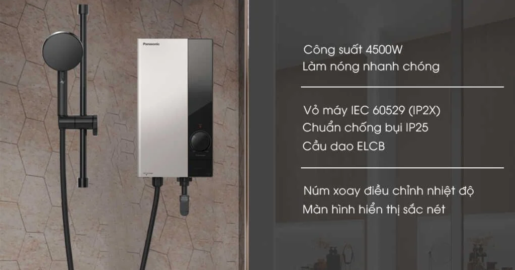 Máy nước nóng Panasonic DH4US1VS