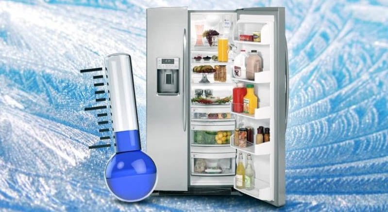 Nhiệt độ ngăn đá tủ lạnh tốt nhất là khoảng - 18 độ C