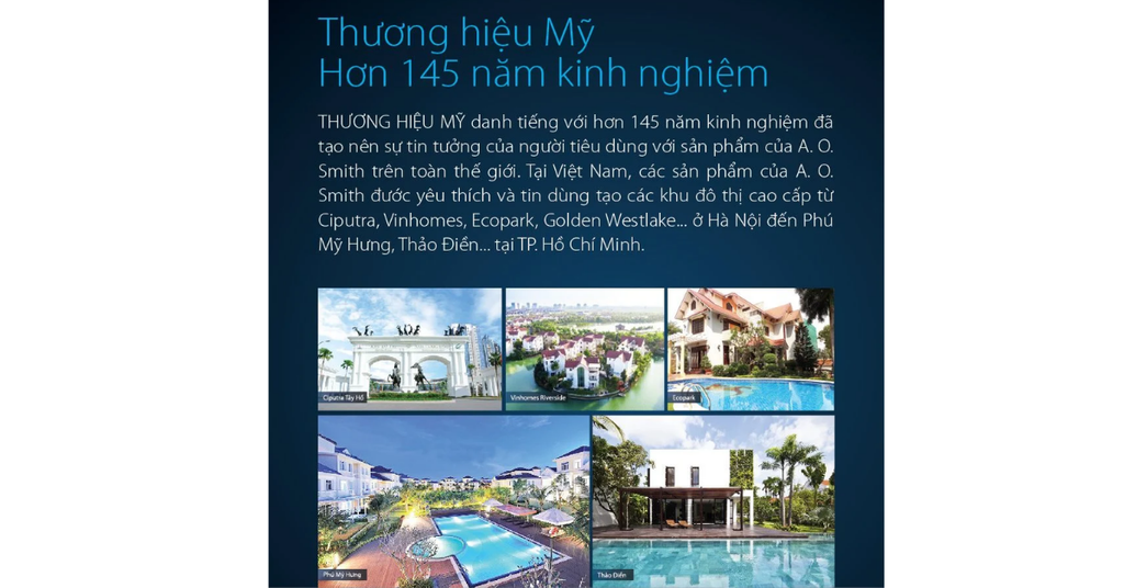 Nhập khẩu nguyên hệ thống từ châu Âu