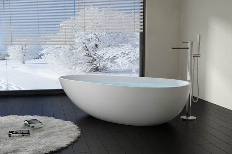 Bồn tắm TOTO với thiết kế sang trọng