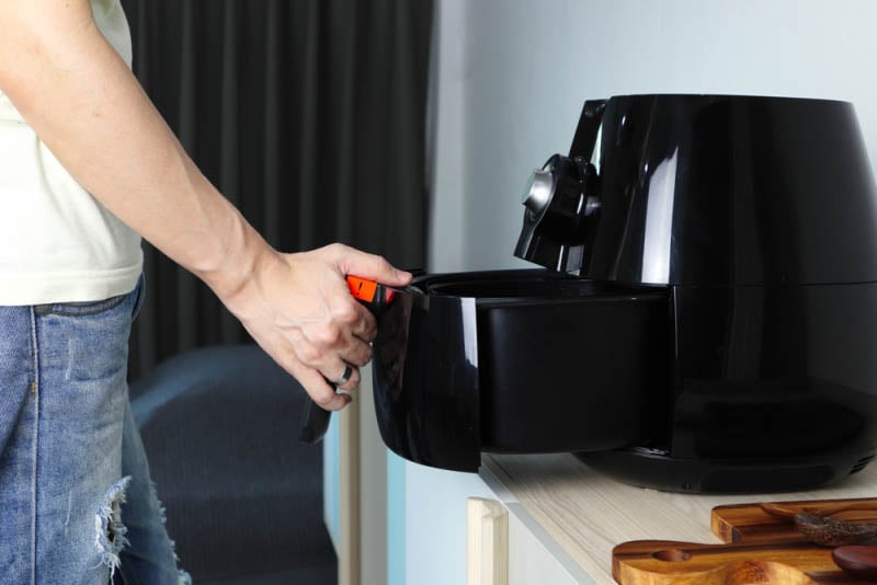 Nồi chiên không dầu không vào điện