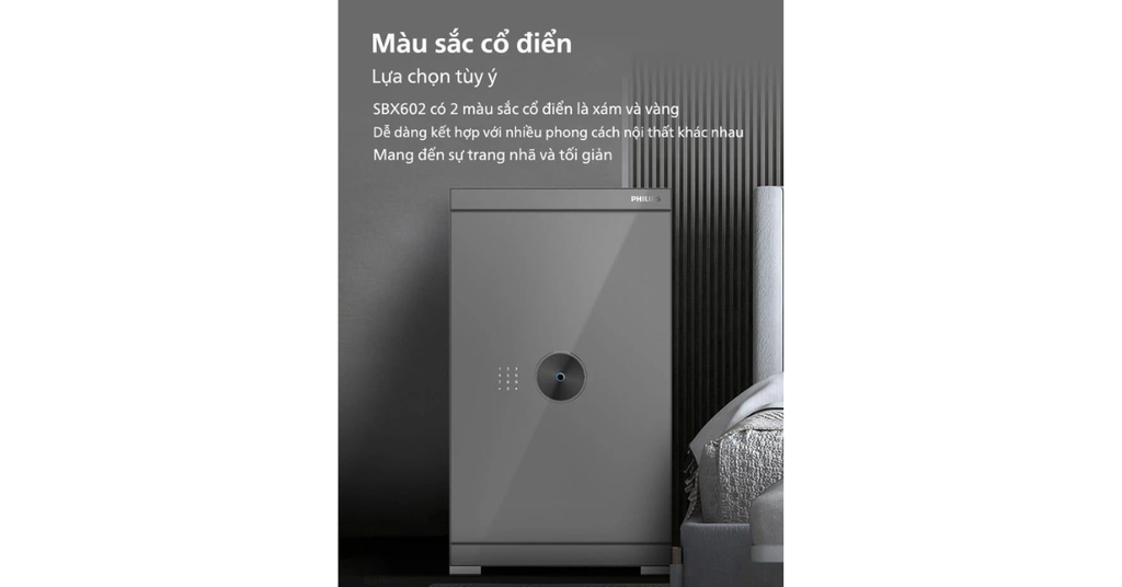Màu sắc cổ điển và sang trọng