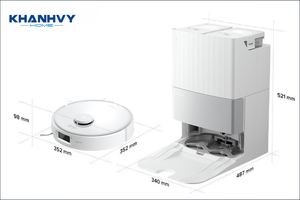 Đặc điểm nổi bật của Robot quét nhà Roborock QRevo