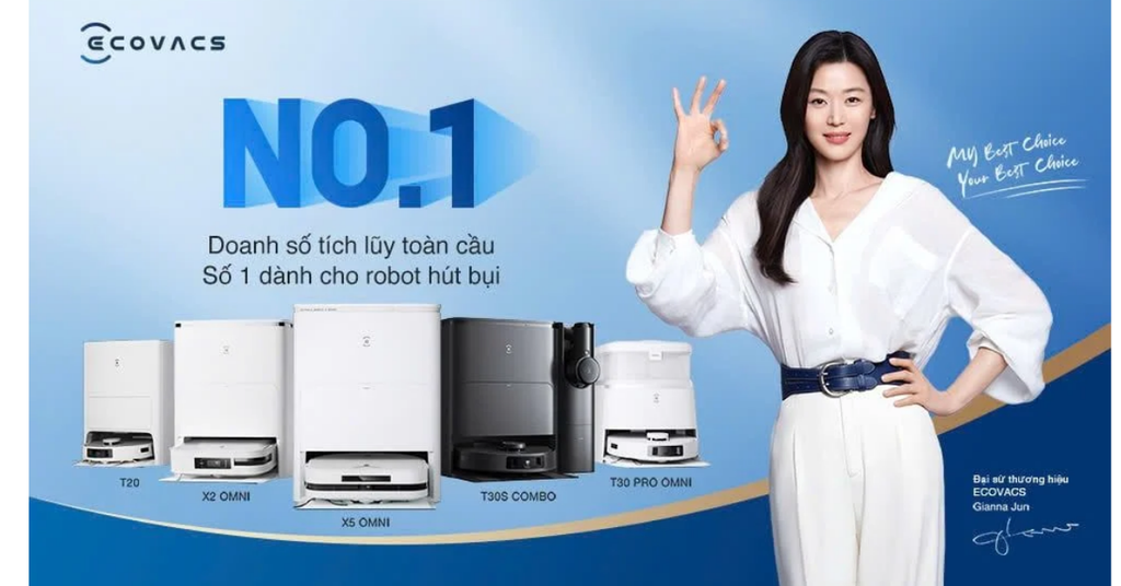 Robot hút bụi Ecovacs N20 PRO