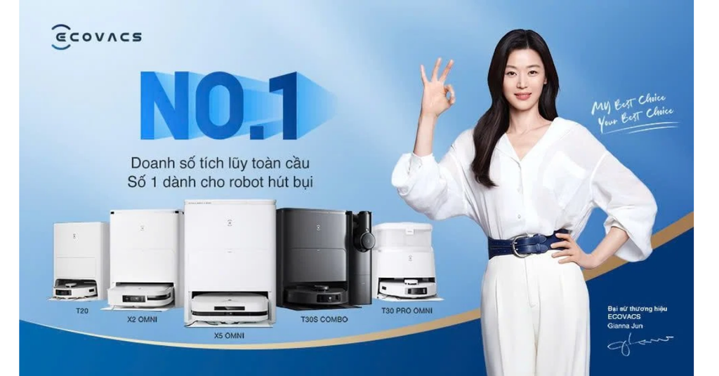 Robot hút bụi Ecovacs T30 PRO OMNI