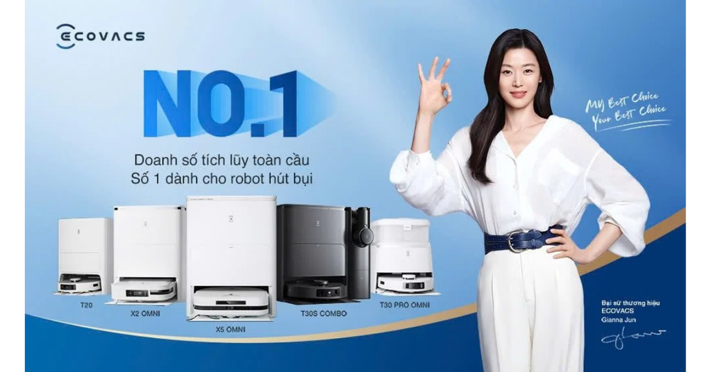 Robot hút bụi Ecovacs Y1 PRO PLUS