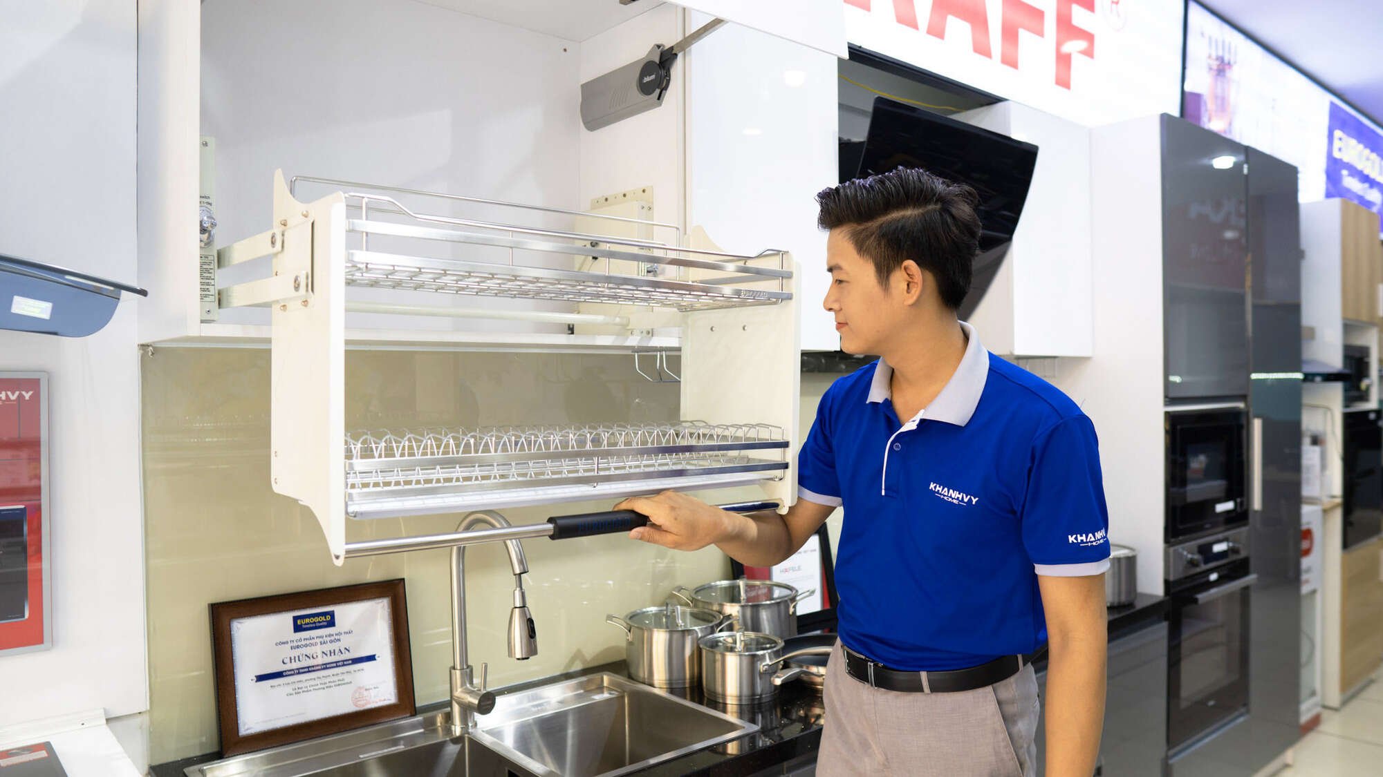 Mua phụ kiện tủ bếp tại Khánh Vy Home quận 10