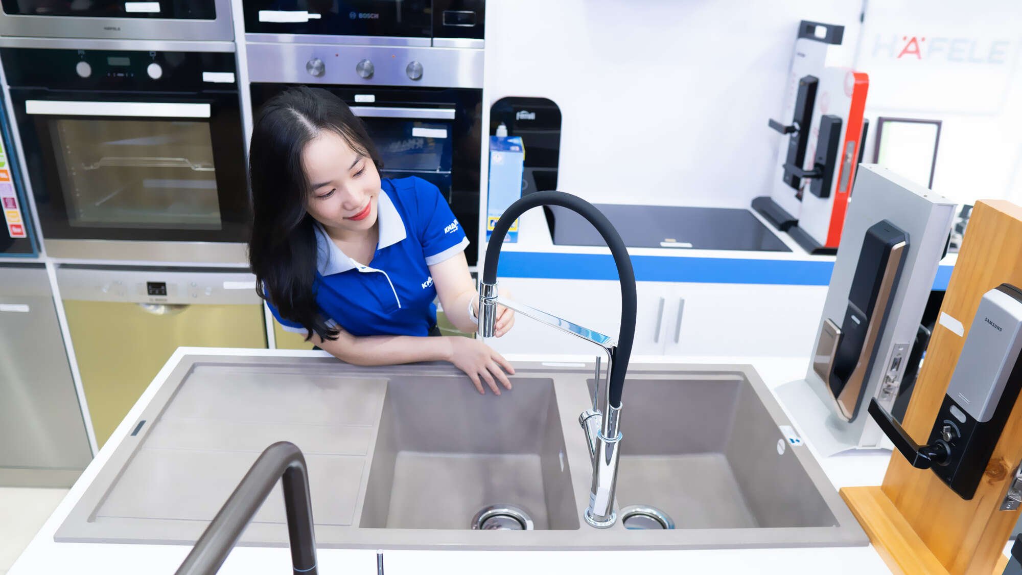 Mua chậu rửa chén tại Khánh Vy Home quận 10