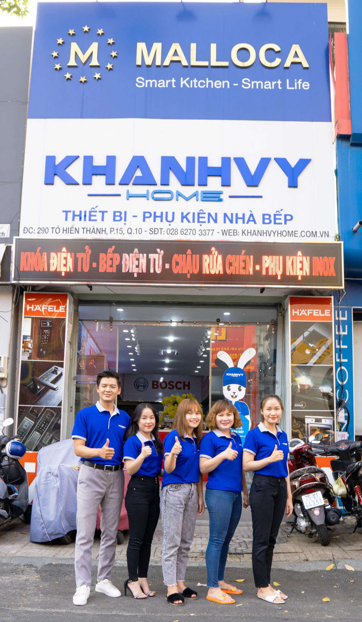 Showroom Thiết bị nhà bếp cao cấp Khánh Vy Home Quận 10